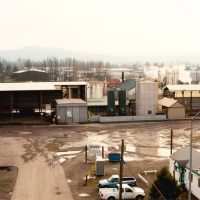 JH Baxter creosote factory in West Eugene.