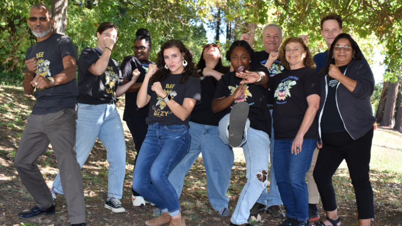 The Beyond Toxics team posing for a group photo